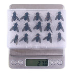 12pcs Silicone Housefly Lure Set for Trout Fishing