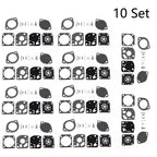 10X Carburetor Repair Kit for STIHL FS100, BR500, BR550 (C1Q-S99, RB-134)