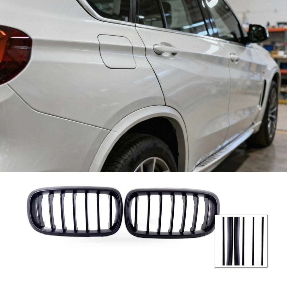 Front Bumper for BMW X5 F15 X6 F16 (2014–2017) Matte Black