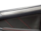Front Insert Door Panel for Toyota 4Runner (2003–2009) Red Stitch PVC Leather