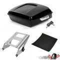 Chopped Touring Luggage System with Mounting Rack for Harley Road Glide (2014–2025)