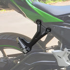 Rear Passenger Footrests Footpegs Brackets for Kawasaki Ninja 650 Z650 (2017–2023)