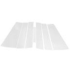 Set of 8 Door Pillar Window Trim for Honda Odyssey (2018–2023) Chrome