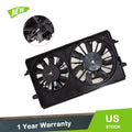 Dual Radiator Cooling Fan Assembly for Pontiac G6 (2005–2010) & Chevy Malibu (2004–2012)