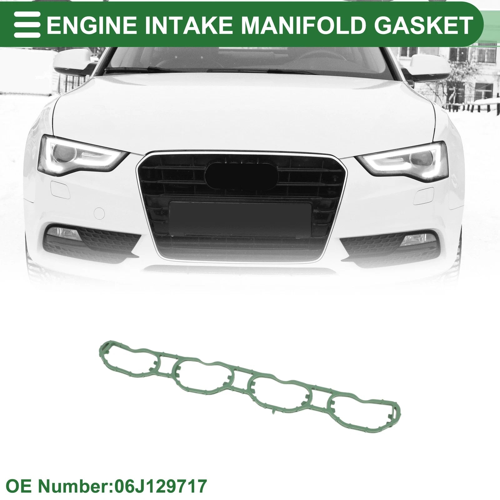 Engine Intake Manifold Gasket for Audi A5 (2007–2017) No. 06J129717