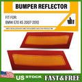 Set of 2 Amber Front Bumper Reflector Side Marker Lights for BMW X5 (2007–2010)