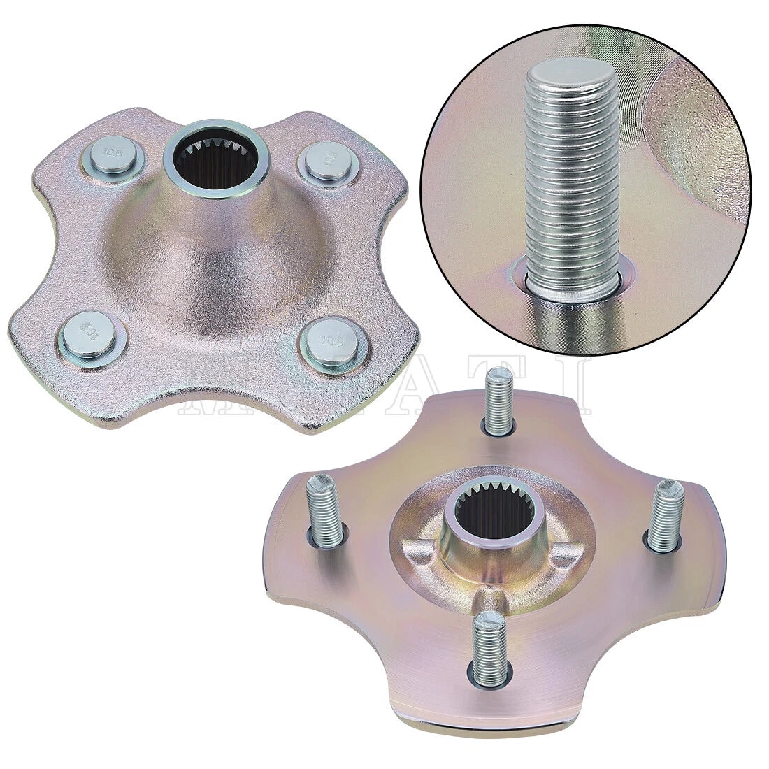 2X Rear Wheel Hub for Honda FourTrax 300 (1993–2000) TRX300FW TRX300
