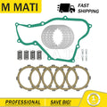 Clutch Plates Kit w/ Springs & Cover Gasket for Honda CR80R CR80RB CR85R CR85RB (1996–2007)