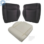 Front Seat Bottom Covers for Jeep Wrangler (2007-2012) Black