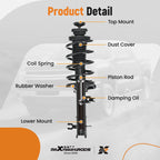 Complete Strut Spring & Rear Shock Absorbers for Chevrolet Aveo5 (2007-2011)