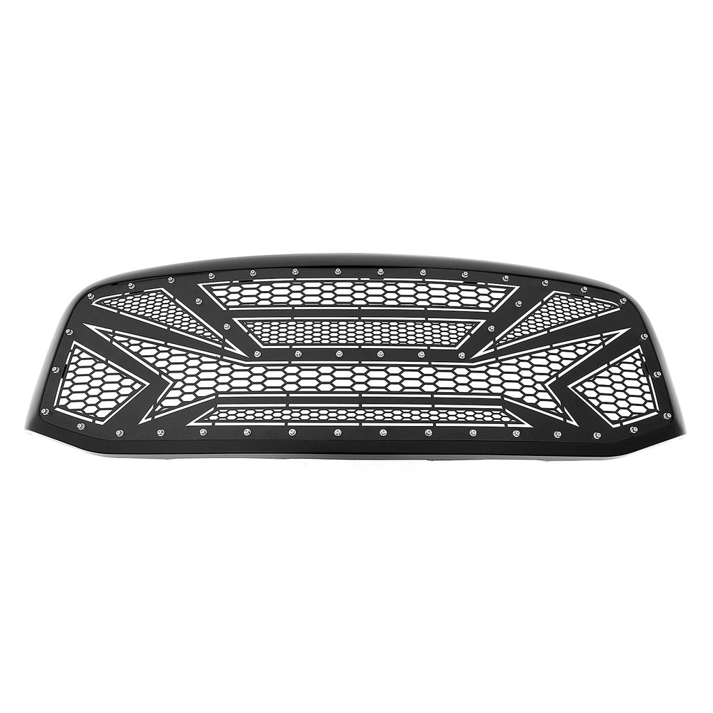Stainless Laser Cut Black Upper Grille for Ram 1500/2500 (2006-2008)