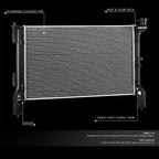 Aluminum Radiator for Kia Optima Hyundai Sonata Hybrid (2016–2020) DPI 13709