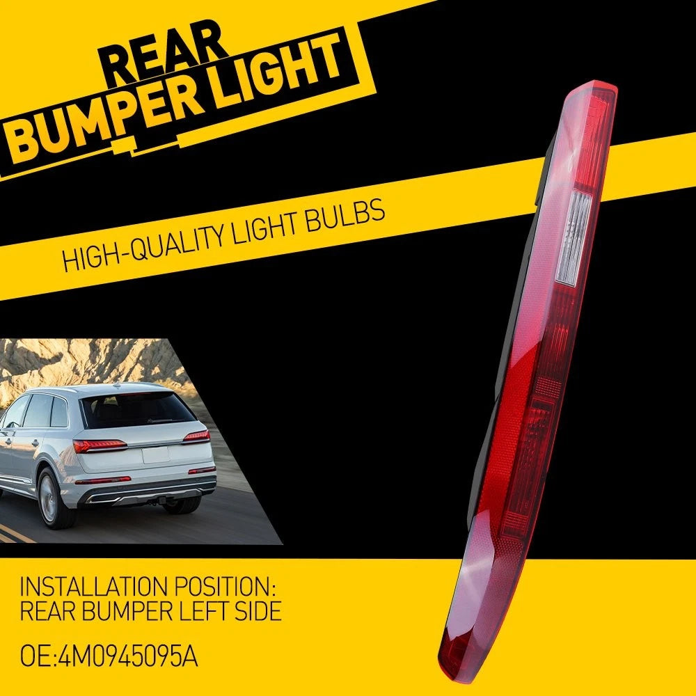 LH Rear Bumper Stop Lamp Light Reflector for Audi Q7 (2016–2020)