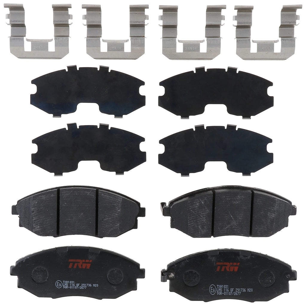 Set of 4 Disc Brake Pads for Suzuki Verona (2004–2006)