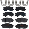 Set of 4 Disc Brake Pads for Suzuki Verona (2004–2006)
