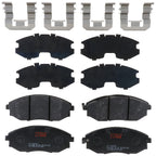 Set of 4 Disc Brake Pads for Suzuki Verona (2004–2006)
