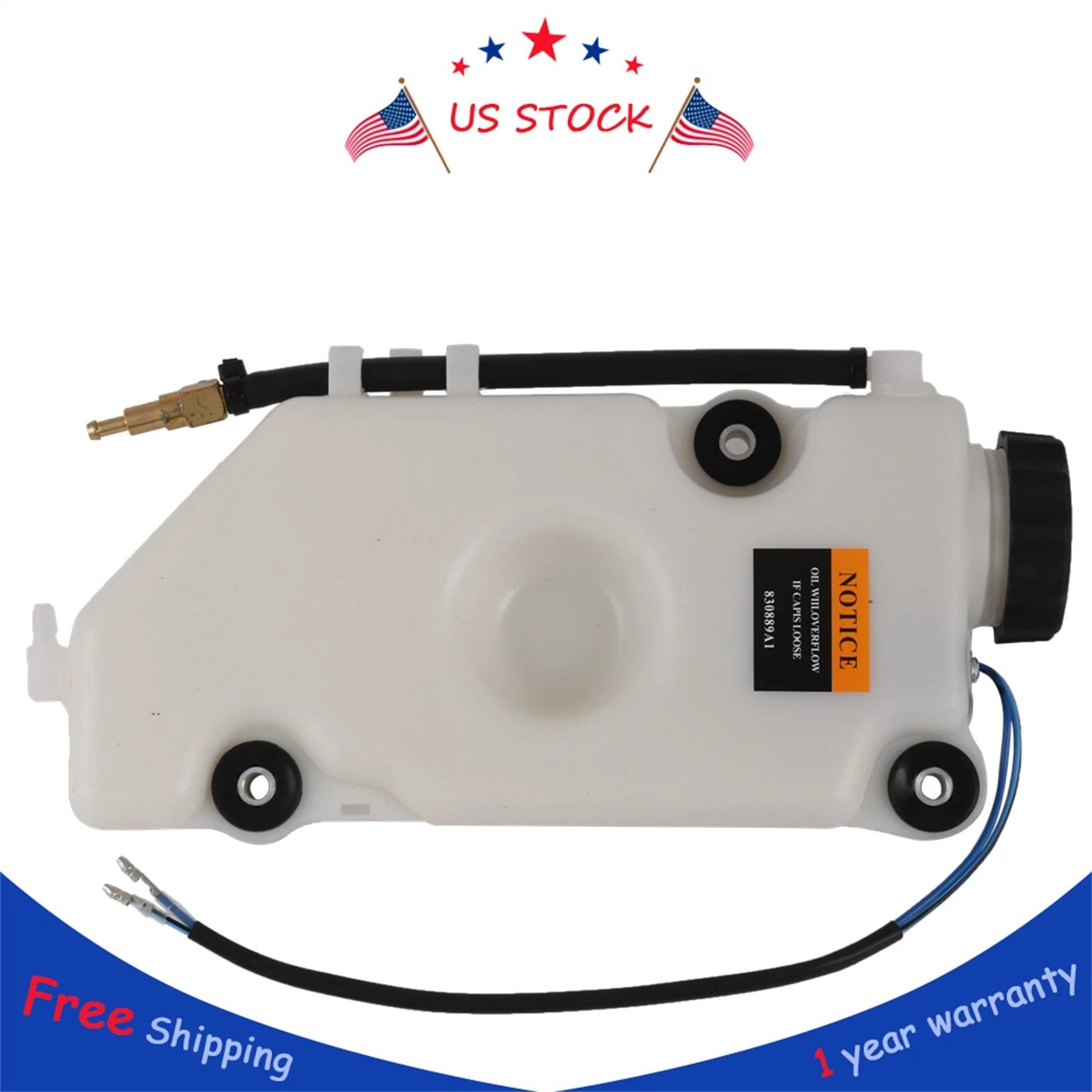 Oil Tank Assembly for Mercury Outboard 200-300 HP (2000–2023)