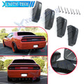 Carbon Fiber Style Rear Bumper Splitter Diffuser for Dodge Challenger (2000–2021)