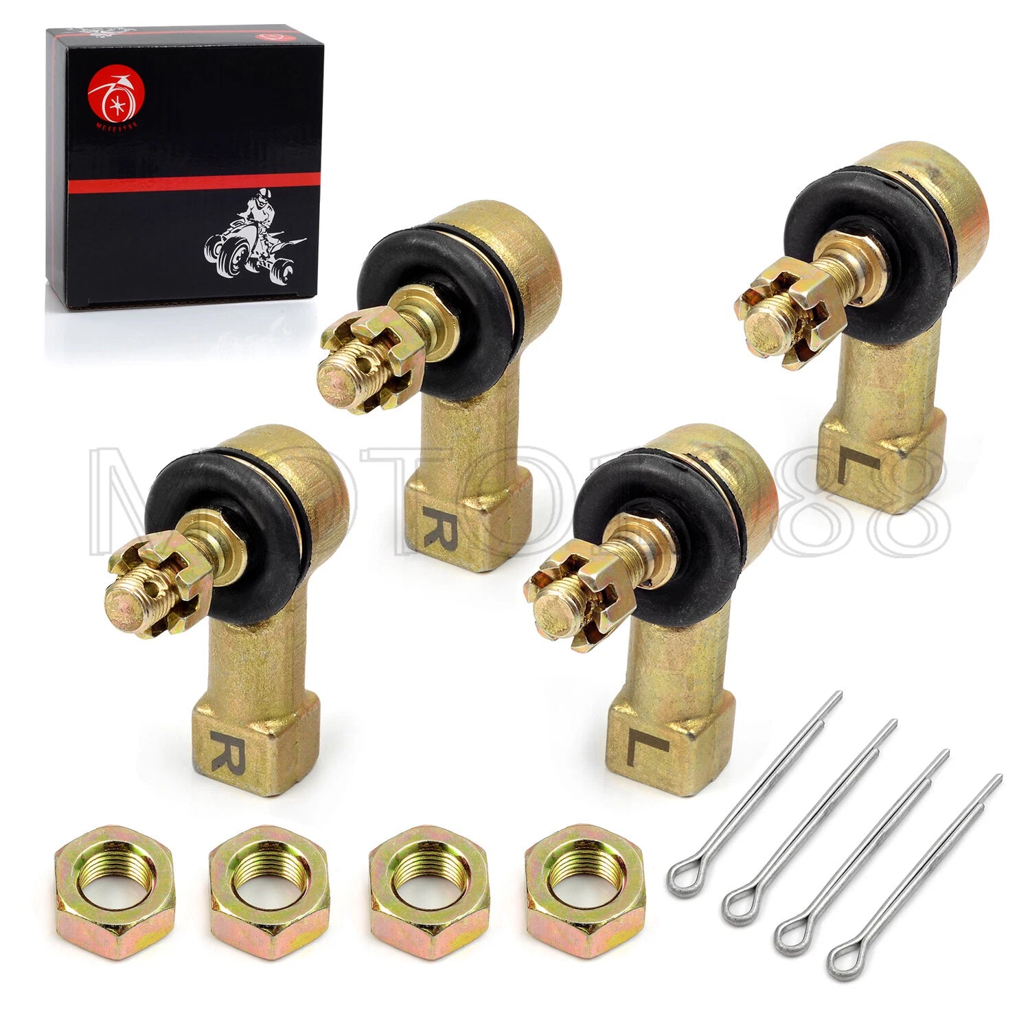Tie Rod End Kit for Honda Sportrax 400 TRX400EX/TRX400X (1999–2014)