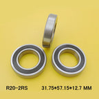 R20-2RS Sealed Steel Bearing for 31.75x57.15x12.7 mm