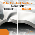 Set of 6 Dent Repair Tools for Automotive PDR Removal (26-57cm)