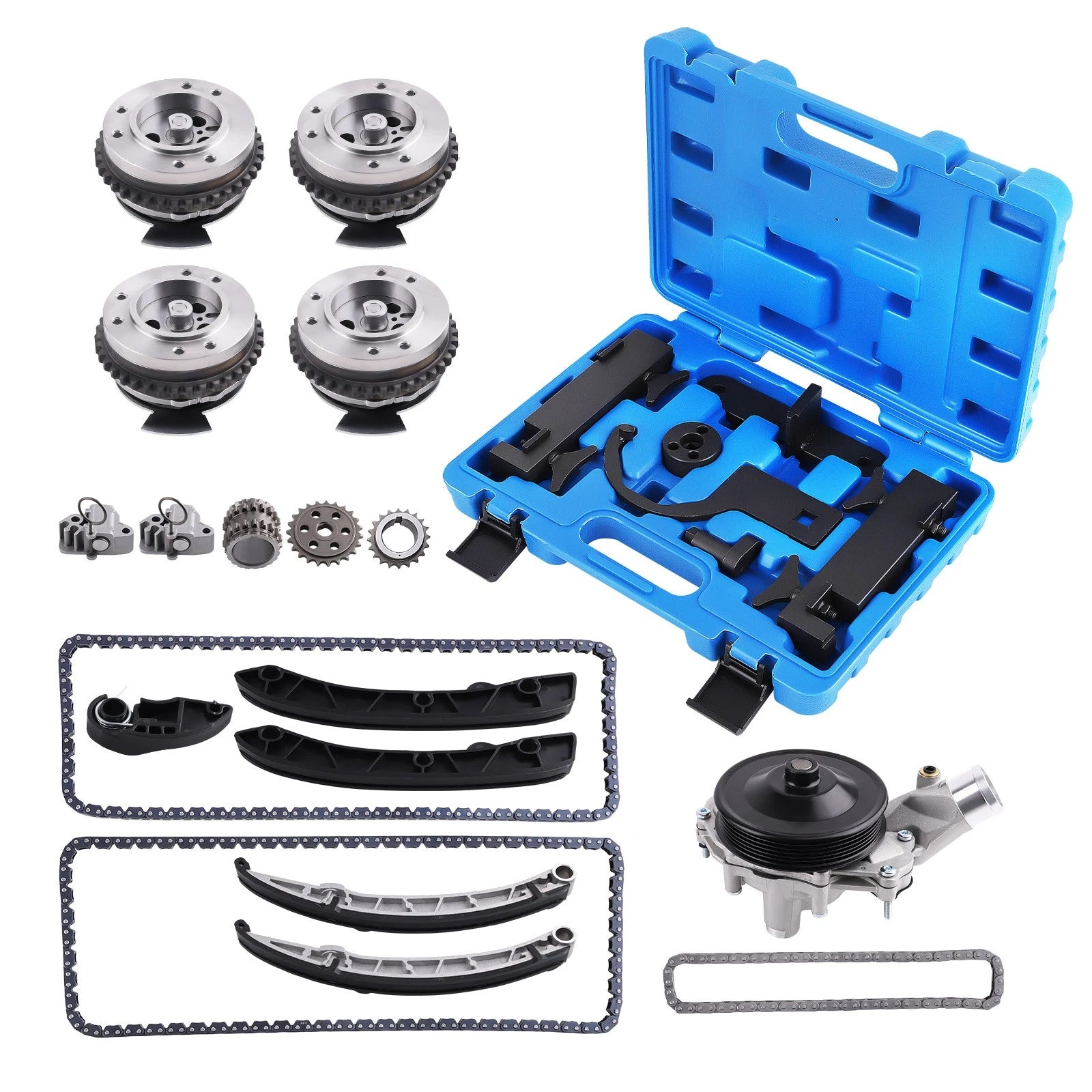 Timing Chain Kit with Water Pump & Tools for Jaguar F-Type (2013) C2Z30684