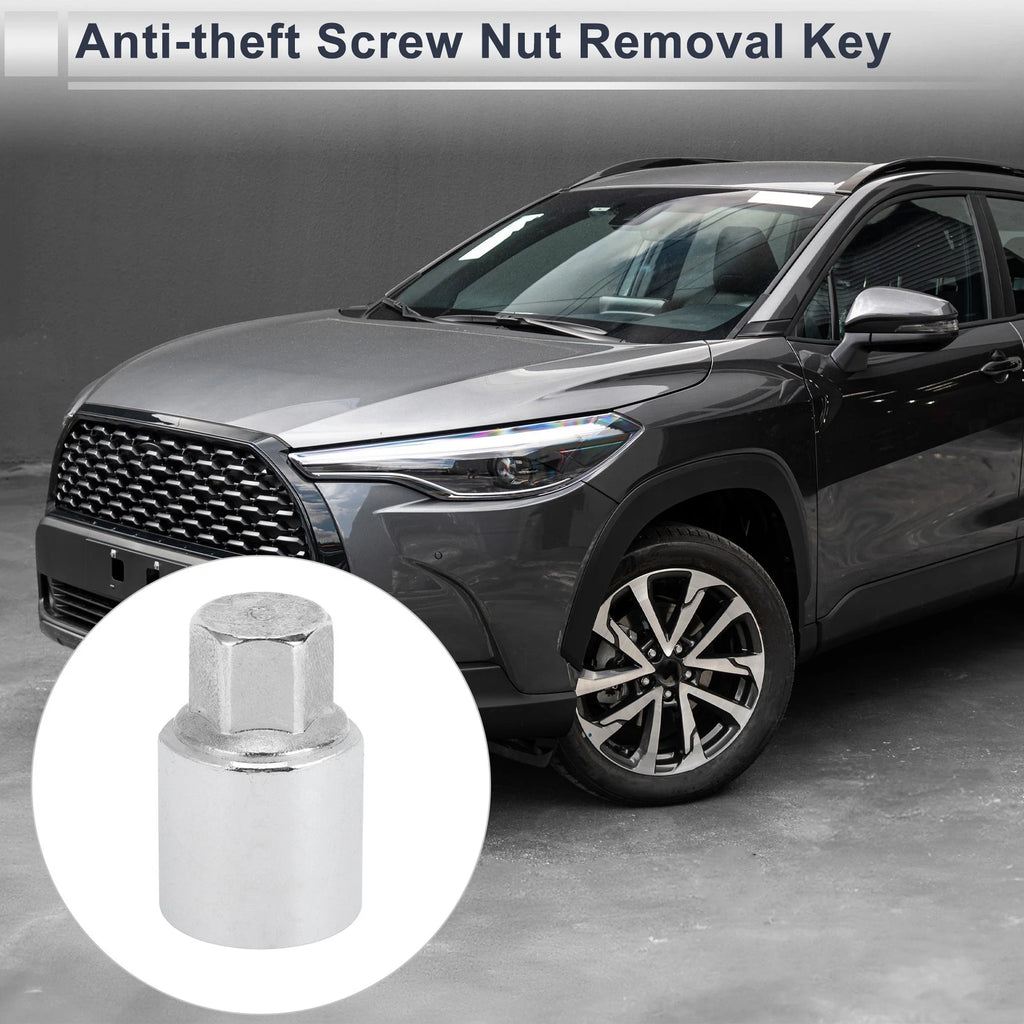 Type C Wheel Lock Lugnut Antitheft Key Socket for Toyota 