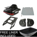 Trunk Light Speakers Mount Rack Pad for Harley Electra Glide (2014–2023)