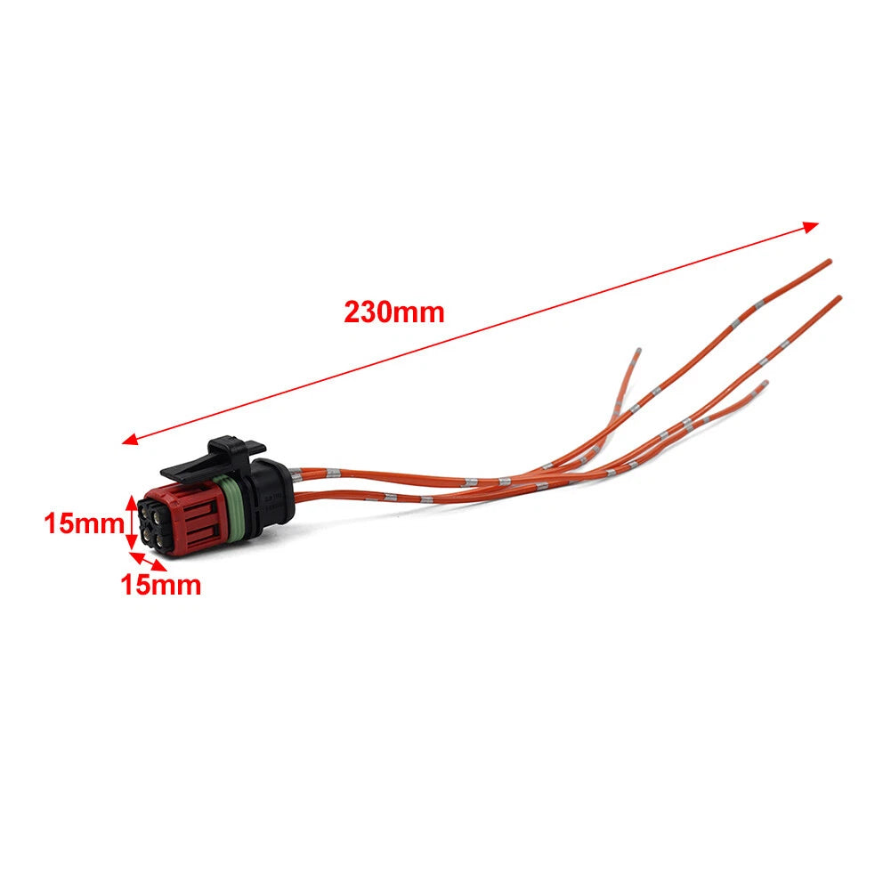 Fuel Injector Connector for Volvo VNL, Mack D13 MP8 (2010–2023) 85144518
