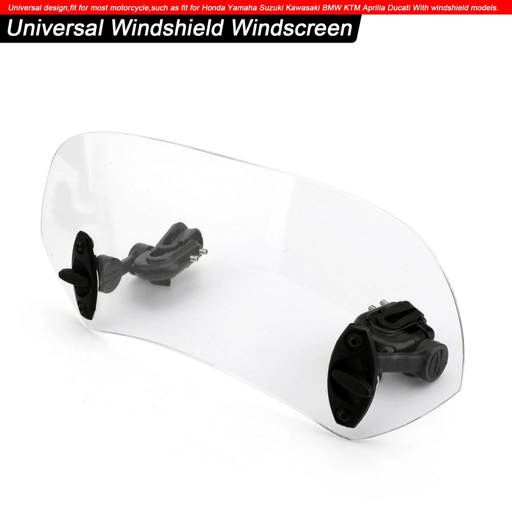 Windshield Extension Spoiler Deflector for Universal Fit (Adjustable)