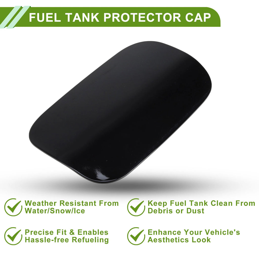 Fuel Tank Door Cap for Mercedes-Benz W222 (2014–2020) Fuel Filler Flap Cover Black