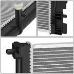 High-Pressure Aluminum Engine Cooling Radiator DPI13263 for Scion iQ (2012–2015)