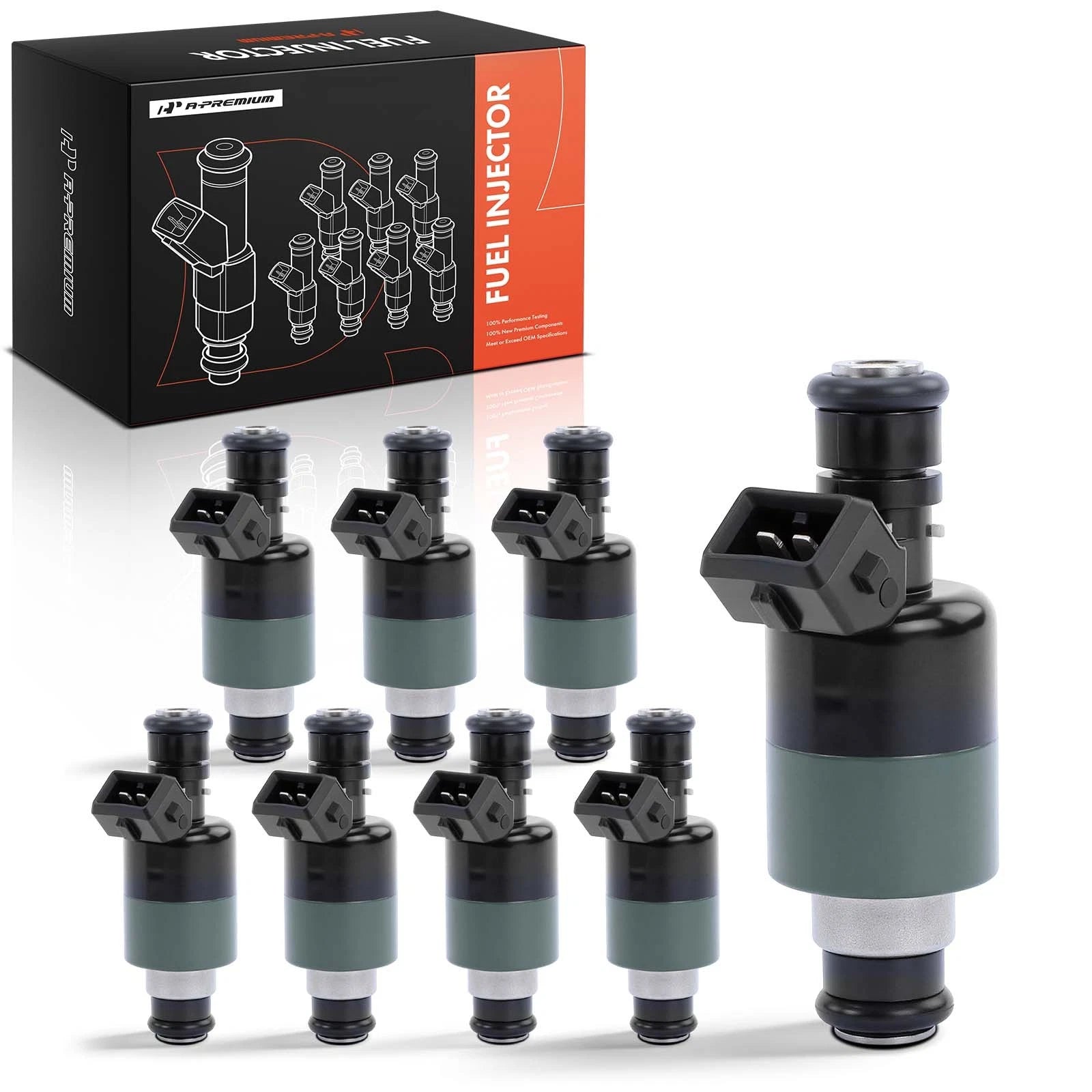 8x Fuel Injector for Chevrolet K2500 C2500 Suburban (1996–1999)