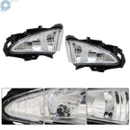 Set of 2 Fog Light Assemblies for Hyundai Elantra (2007–2010)