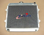 3 Core Aluminum Radiator + Blue Hose for HILUX RN105 RN106 RN130 22R (1995-2005)