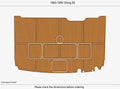 EVA Pads for Viking 65 Swim Platform (1993–1994) Faux Teak Deck Flooring Mat
