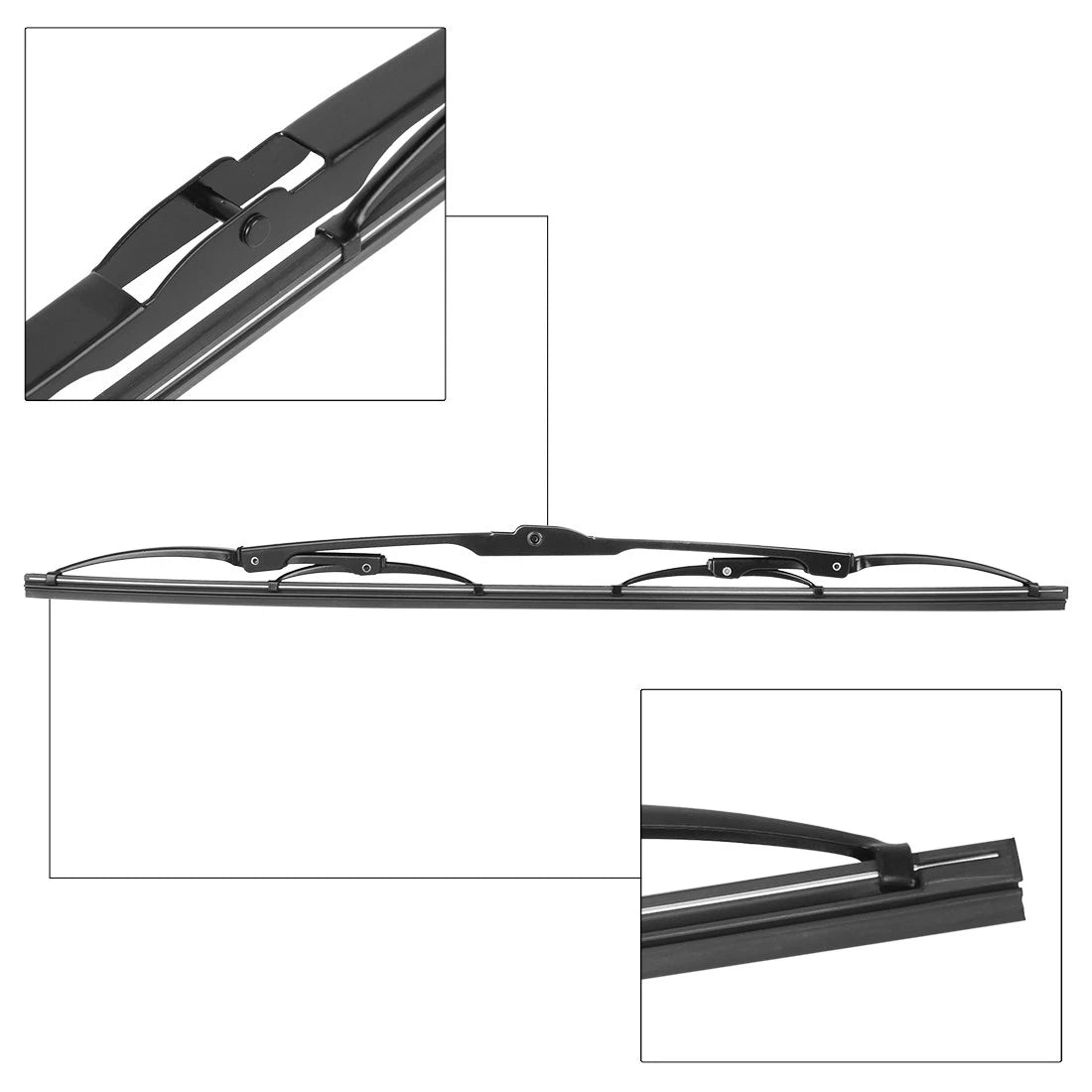 Set of 2 Rear Windshield Wiper Blade Arms for BMW E39 Touring (1996–2003)
