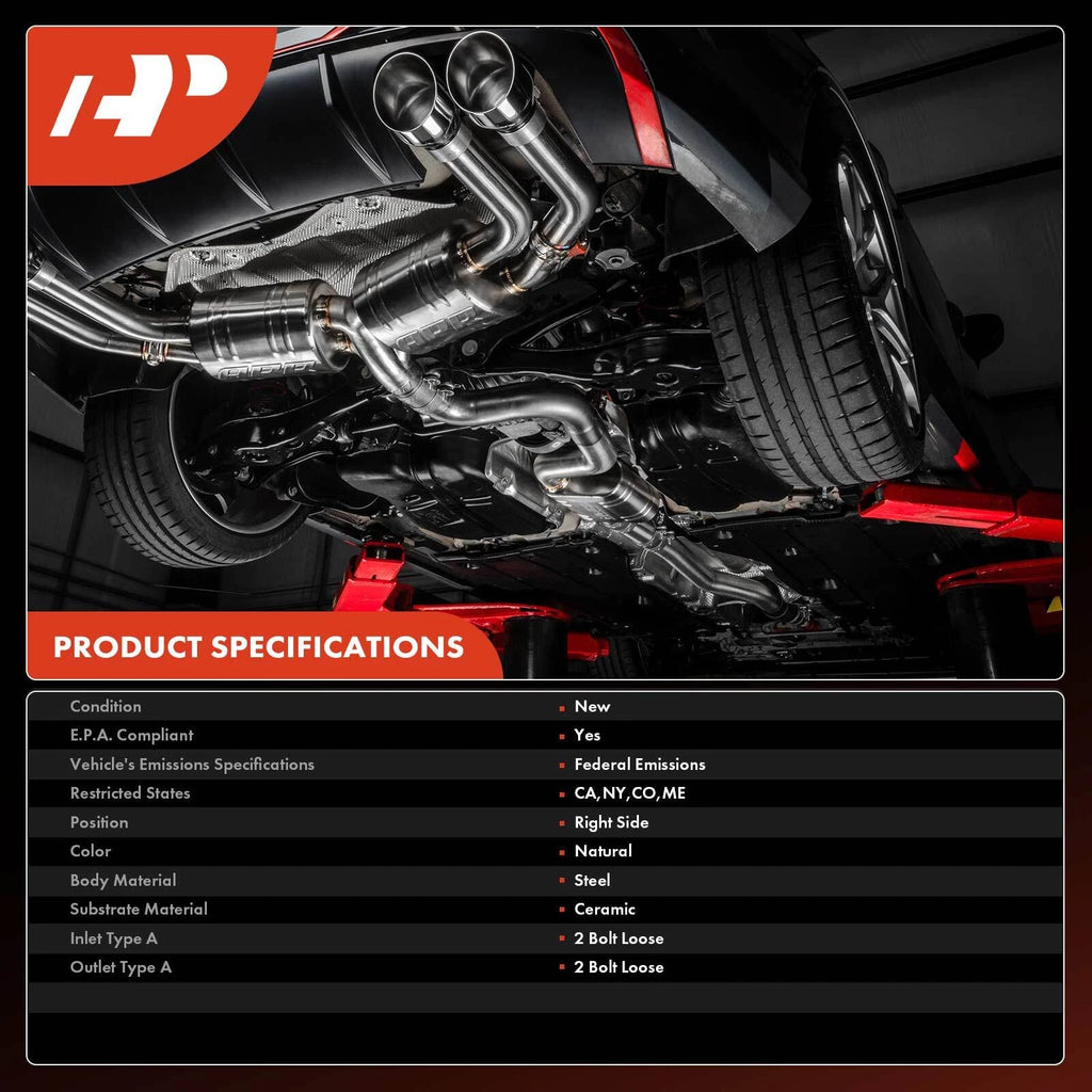 Catalytic Converter Right for Ford F-150 (2015–2020)