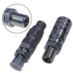 Flat Face Coupler for Standard Flat Valve Structure