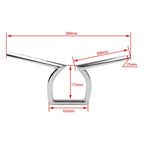 1" 25MM Drag Z Bar Handlebar for Harley, Honda, Suzuki