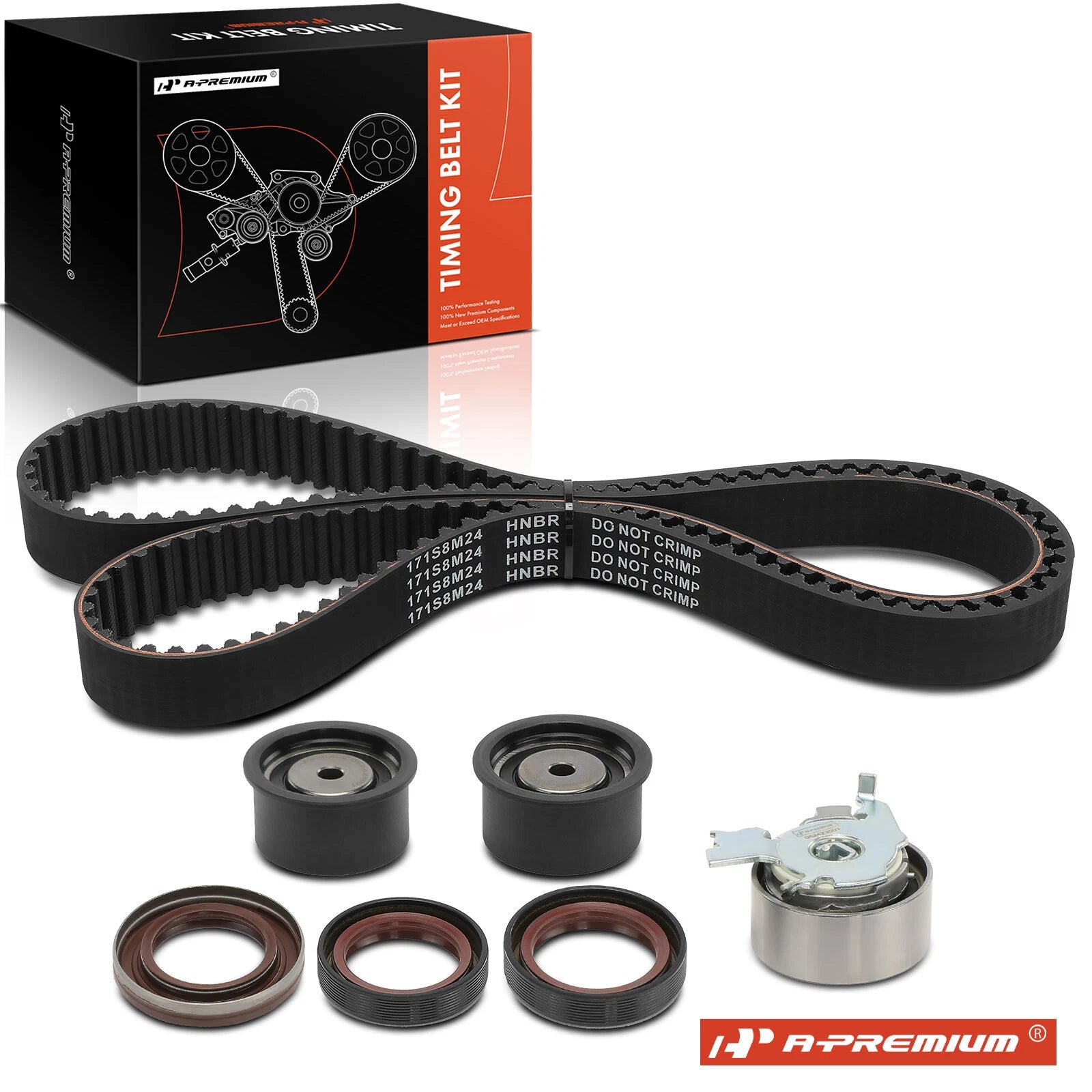 7X Timing Belt Kit for Chevy LUV Isuzu Amigo Rodeo (1998–2003)