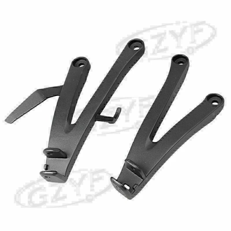 Rear Passenger Footrest Foot Pegs Brackets for Honda CBR 600RR (2007–2011)
