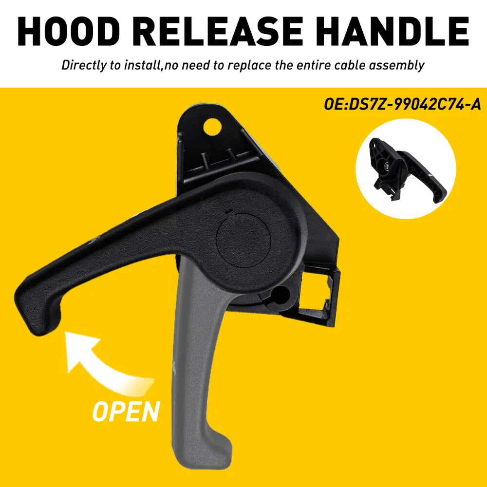 Hood Release Handle & Bracket for Ford Fusion (2013-2018)
