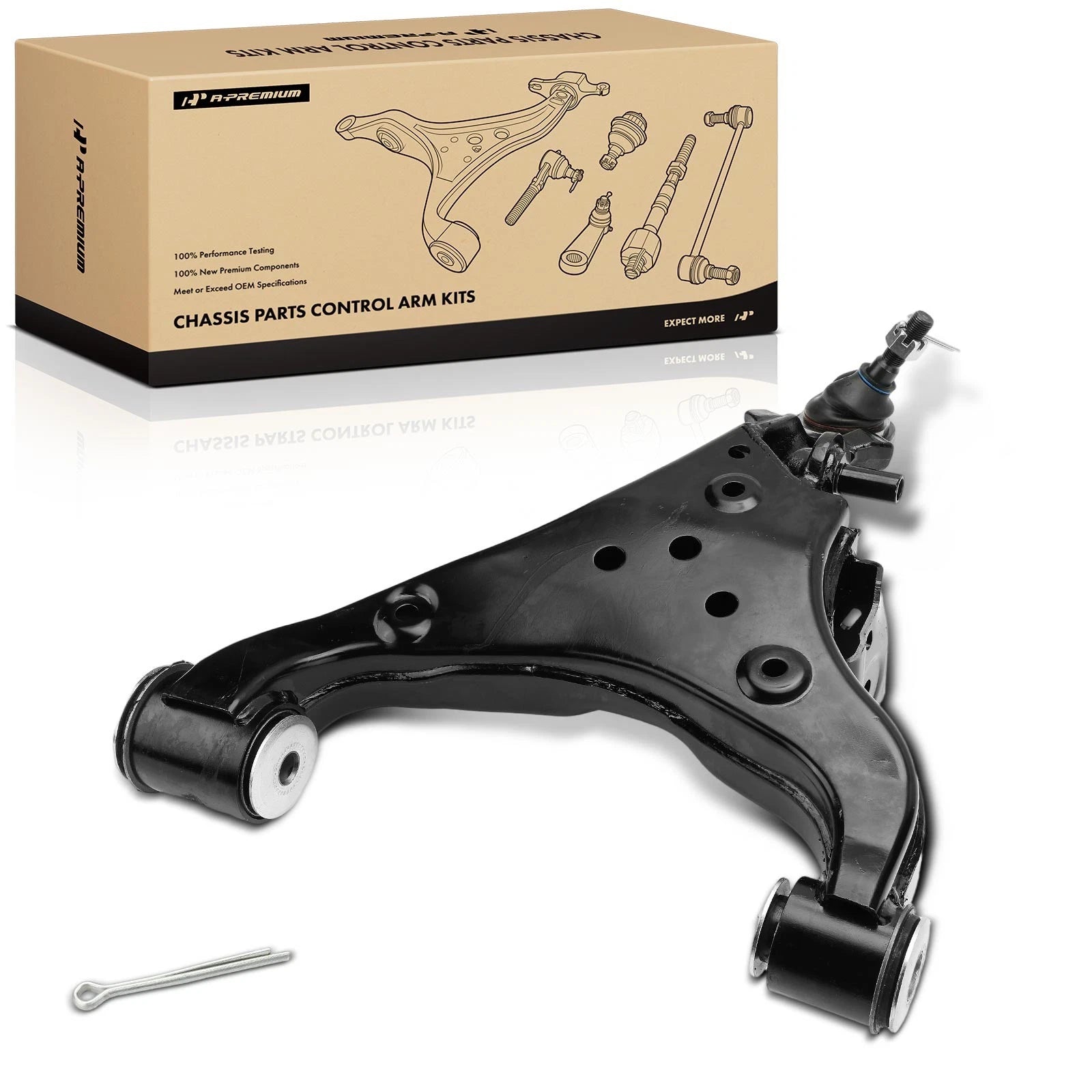 Front Right Lower Control Arm w/ Ball Joint for Toyota Tundra Sequoia (2008-2021)