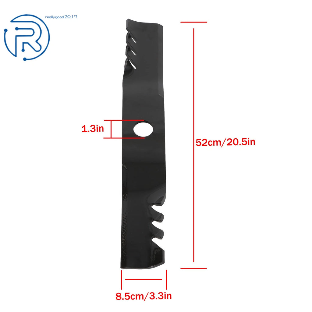 Set of 6 Gator Blades for Kubota 60" Mowers (Fits Various Models)
