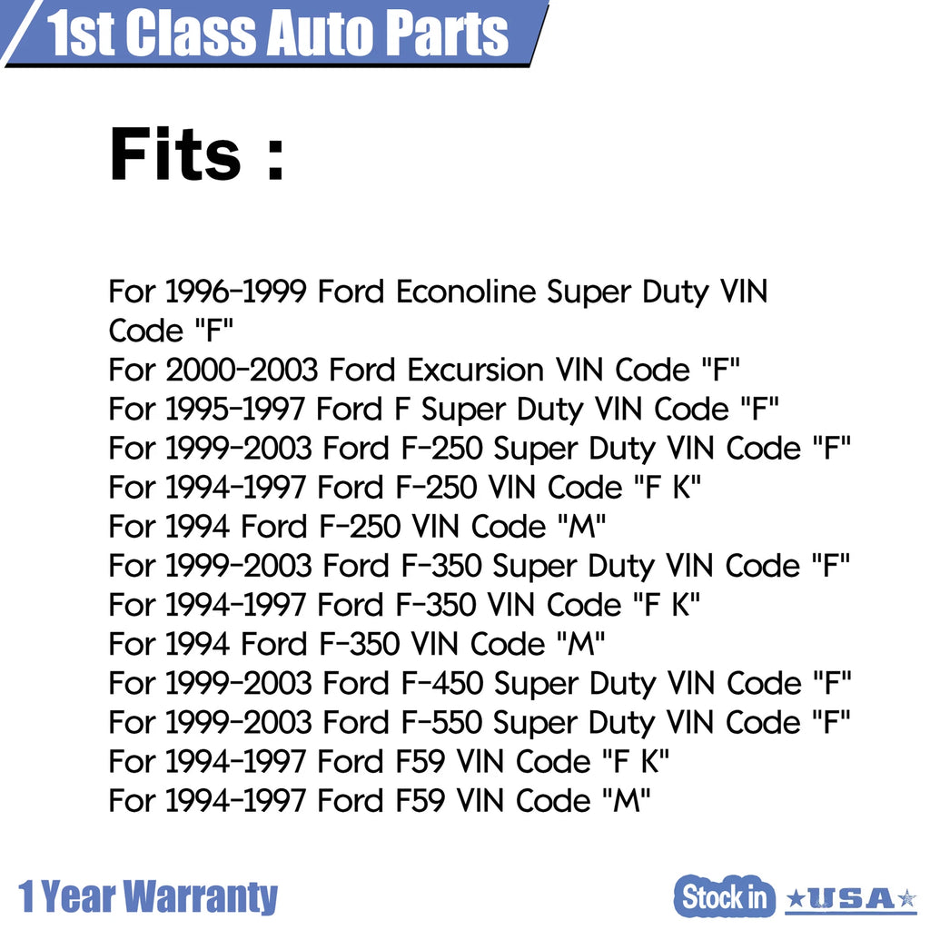 Head Gasket Set for Ford E350 E450 F250 F350 1994–2003 7.3 Diesel Turbo