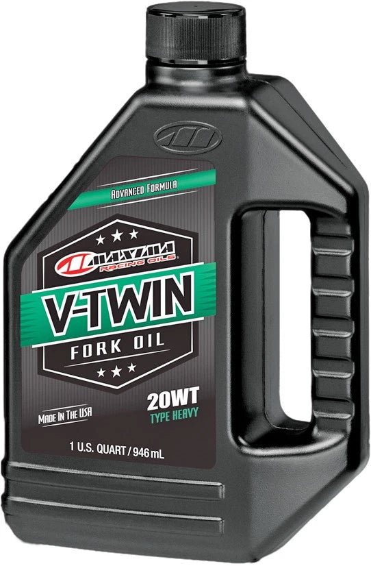Maxima V Twin Type E Fork Oil 20W 32oz for Harley Davidson