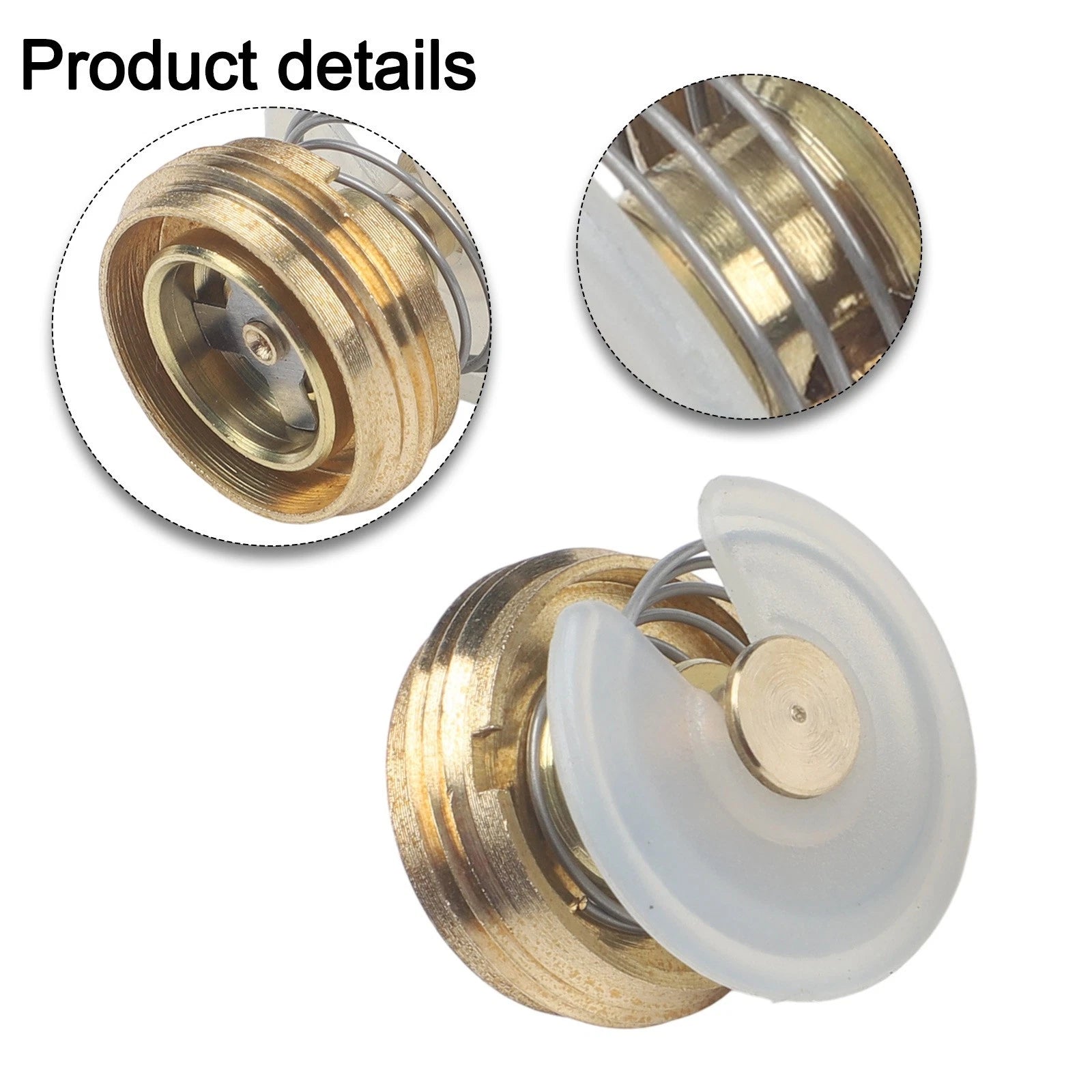 Gas Water Heater Copper Valve Regulator Core with Control Valve Cap Cover
