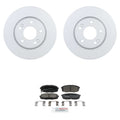 Front Rotors & Brake Pad Kit for Elantra Forte Koup (2011–2016)