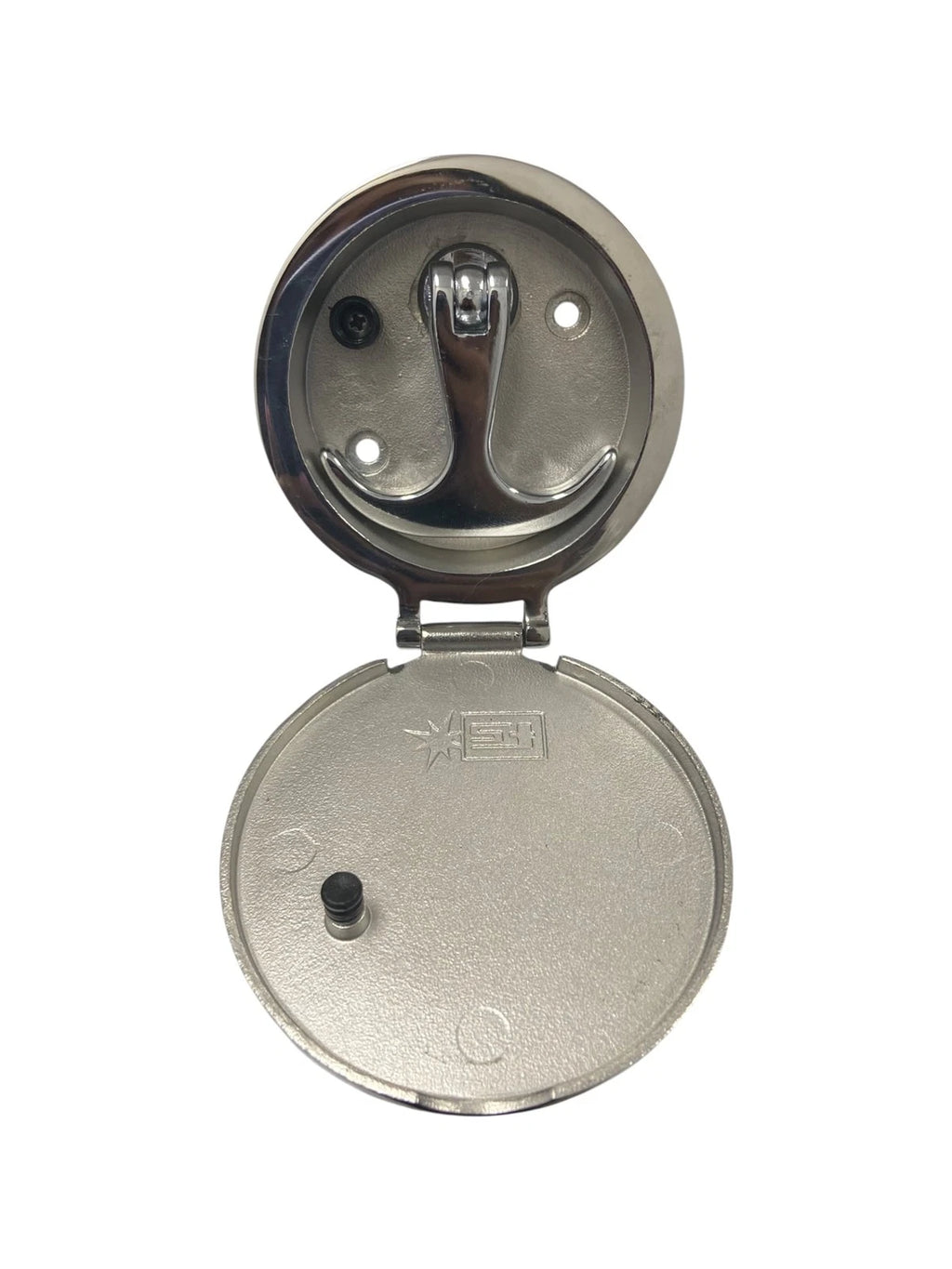 Stainless Steel Latch Face for Foresti & Suardi (3 1/8 x 2 11/16 in)